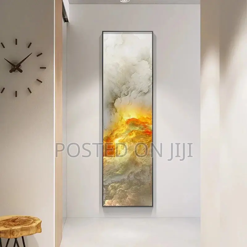 Bstract Landscape Sky Colorful Clouds Canvas