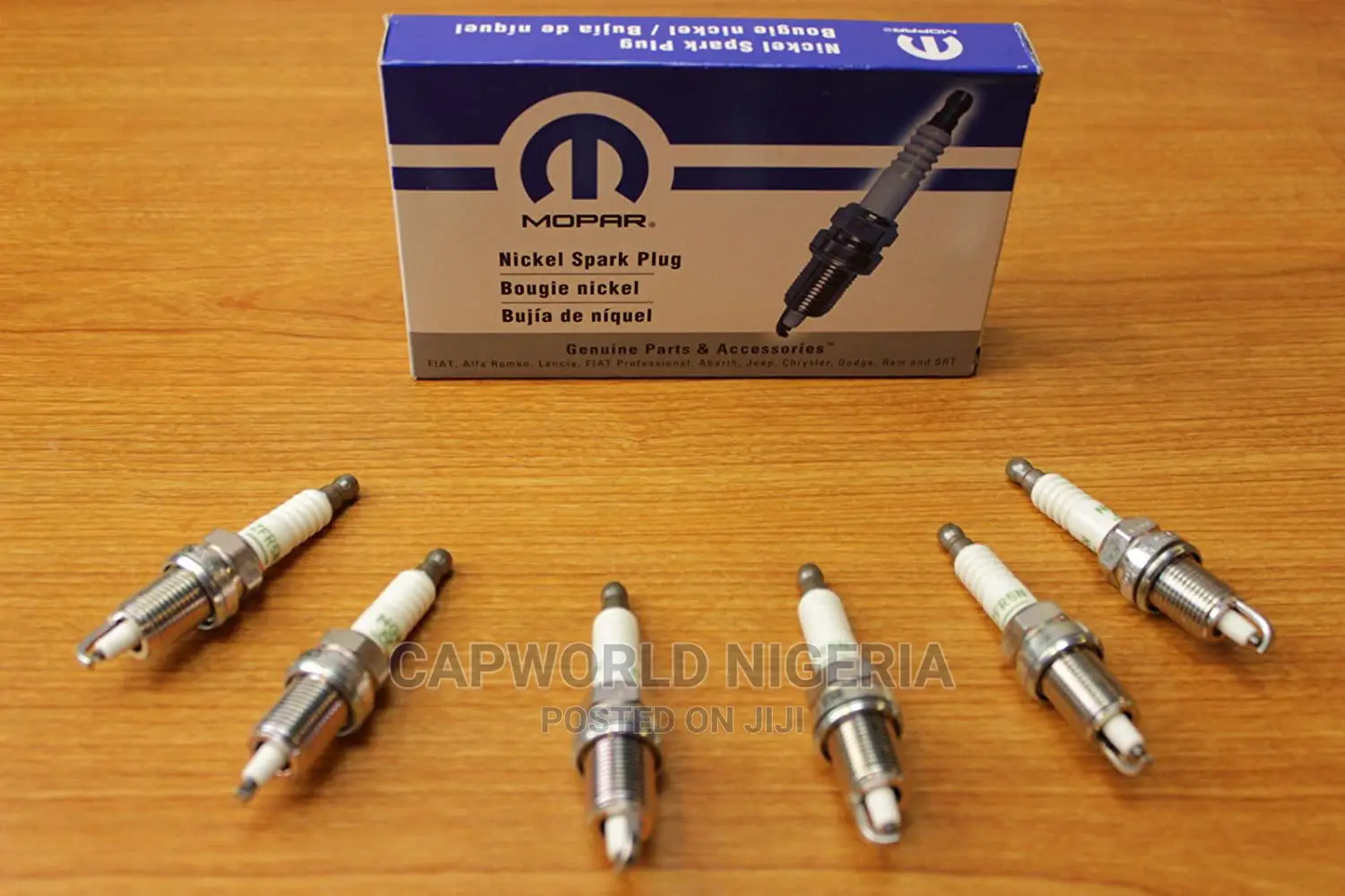 6pcs- Mopar SP000ZFR5N NGK v-Power Spark Plugs