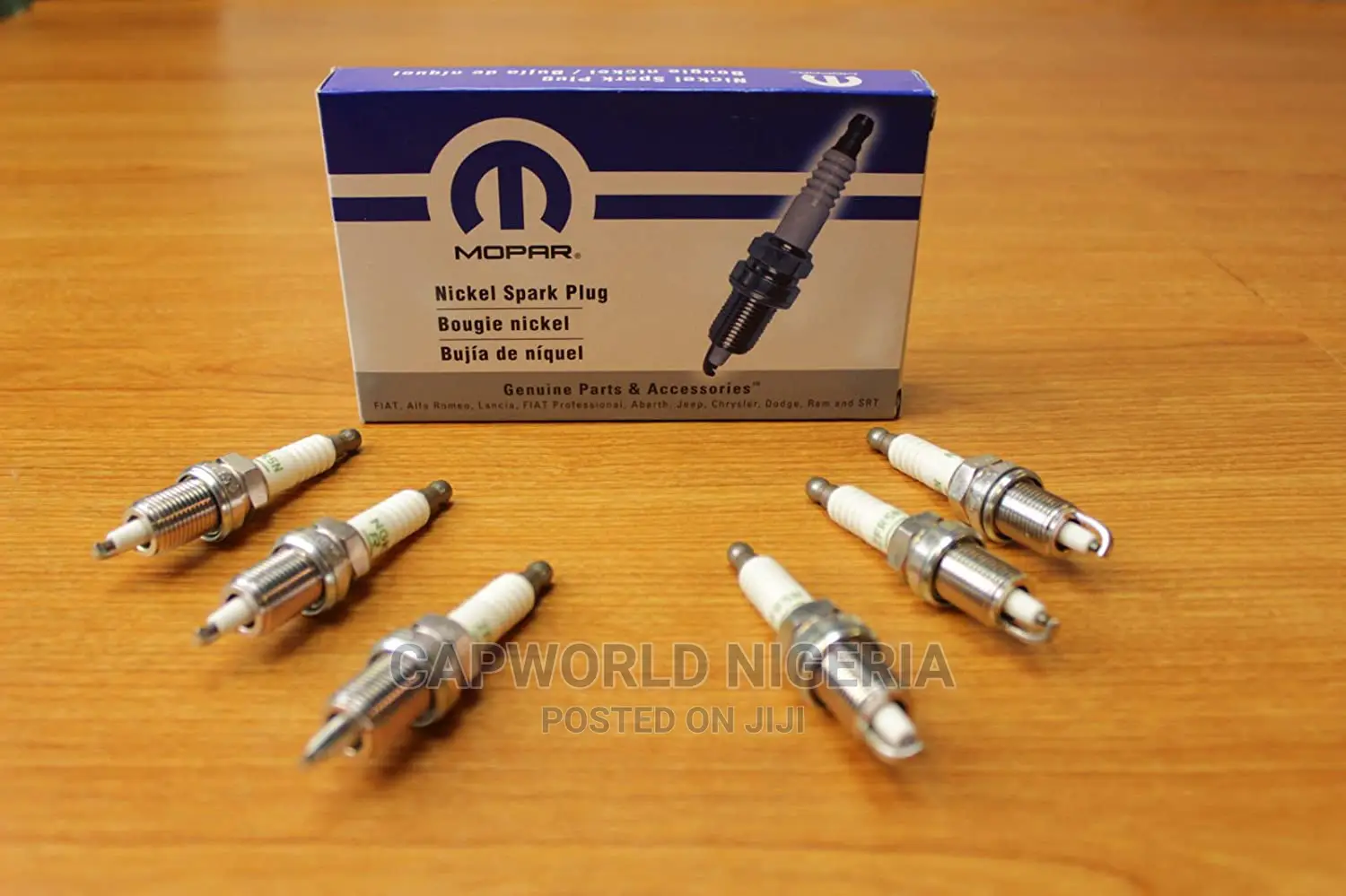 6pcs- Mopar SP000ZFR5N NGK v-Power Spark Plugs