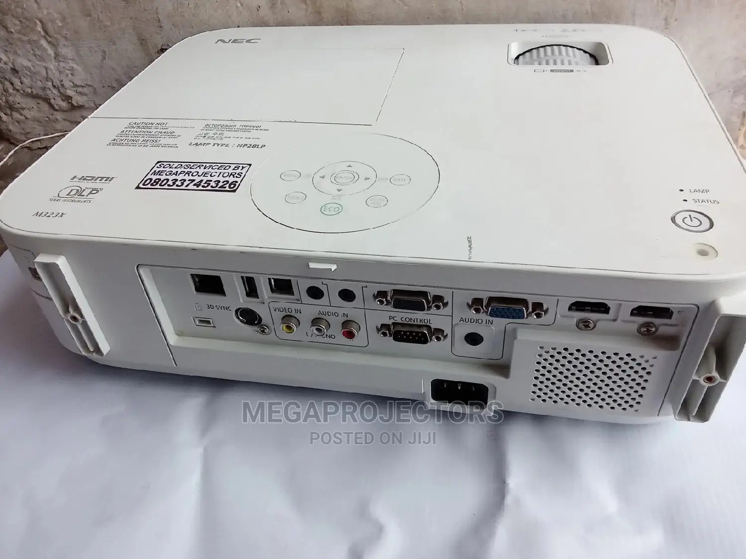 NEC NP323X With Wide Image for Sale