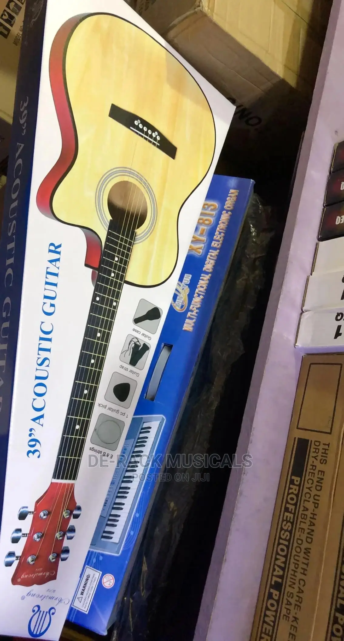 The Best Quality 39” Acoustic Box Guitar
