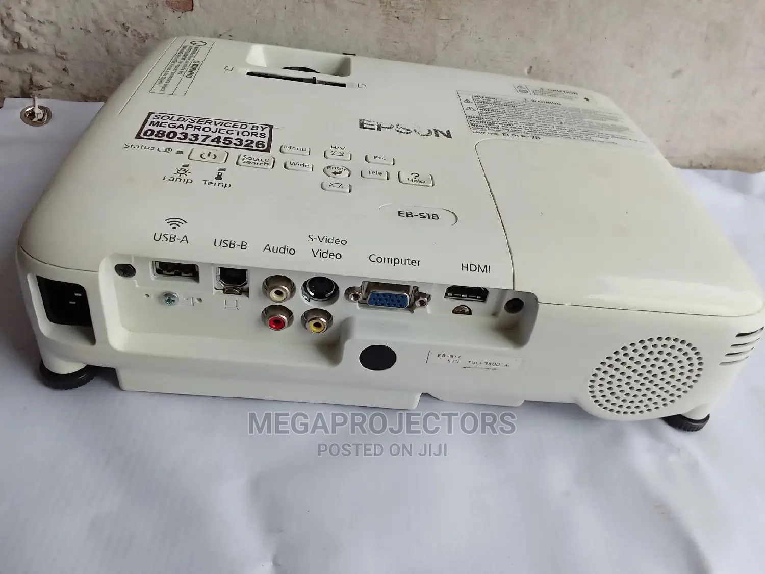 Very Clean Epson EB-S18 Projector Is Available for Sale