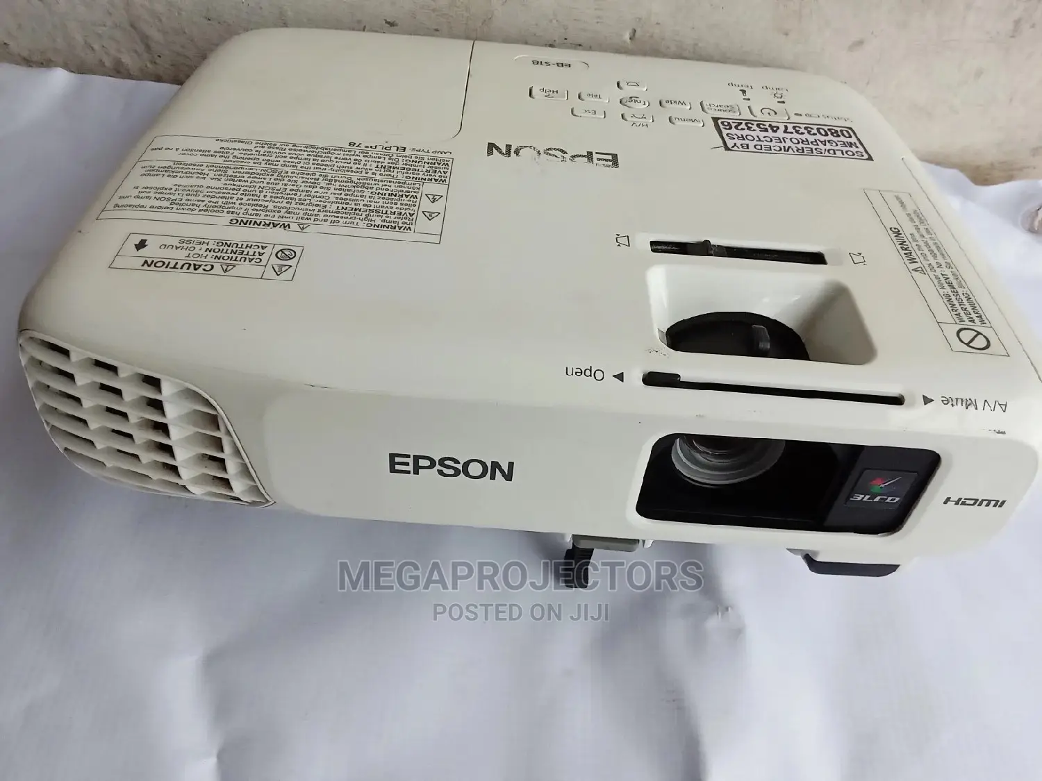 Very Clean Epson EB-S18 Projector Is Available for Sale