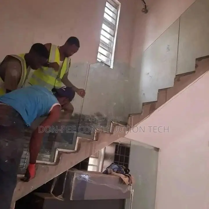 New Frameless Glass Handrail
