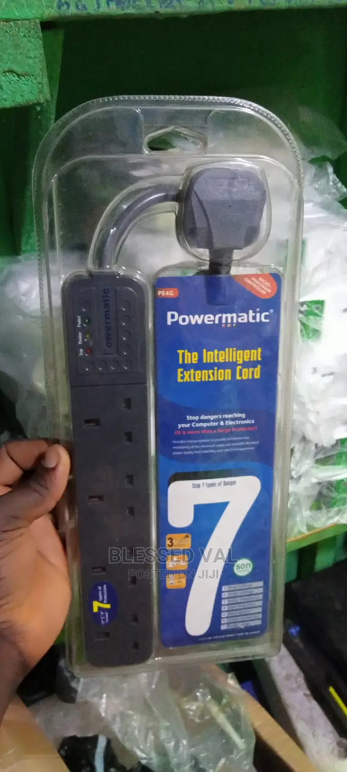 7 Amps Powermatic Extsione Socket 4 Ways