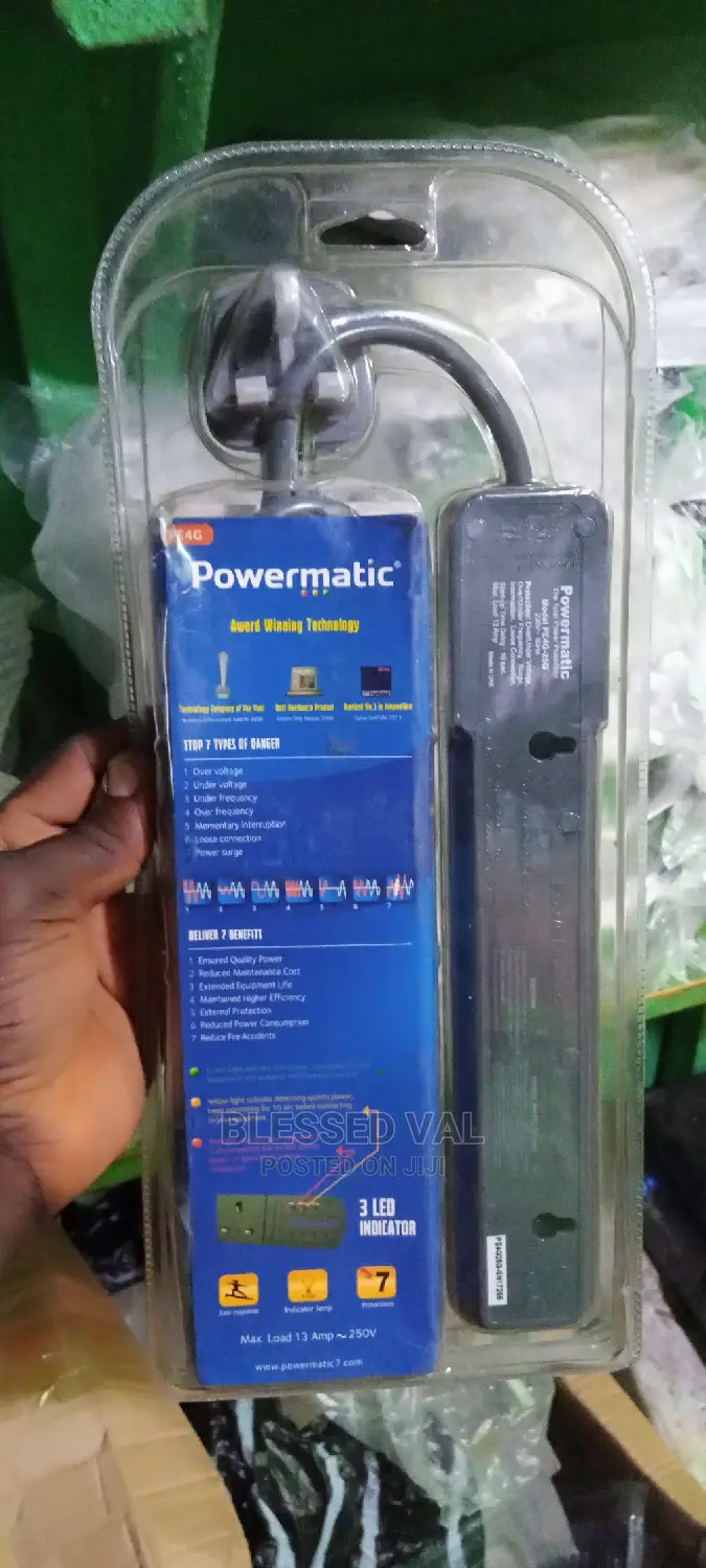 7 Amps Powermatic Extsione Socket 4 Ways