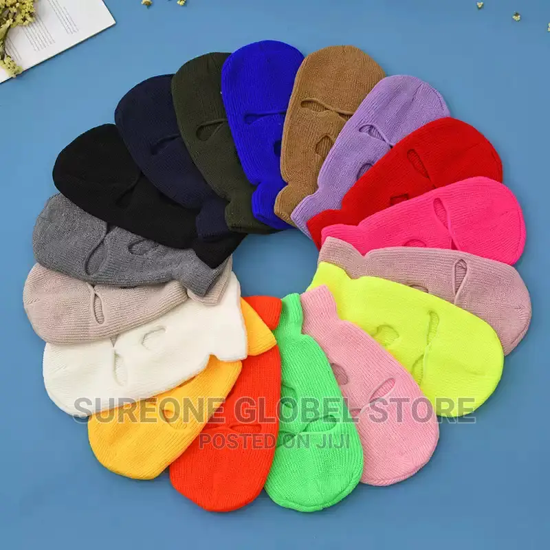 Full Face Cover Mask Three 3 Hole