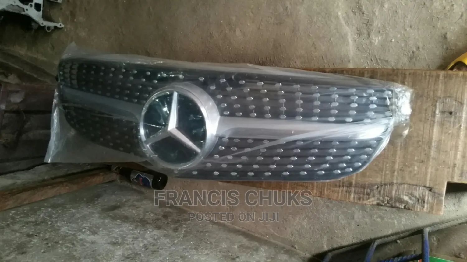 Stone Front Grille for Mercedes Benz C300.