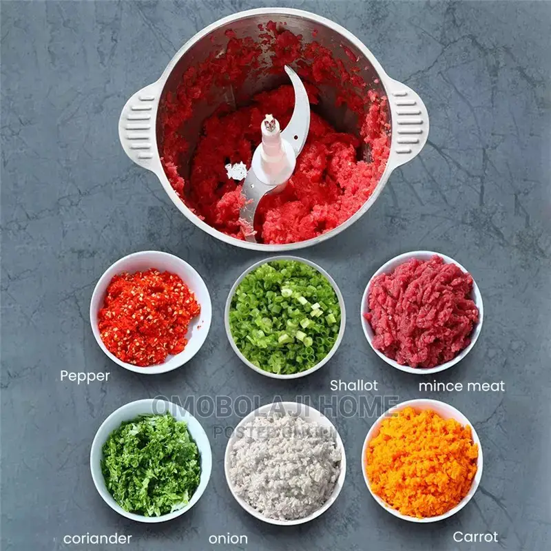 Mr Steel 3liters Food Processor / Yam Pounder
