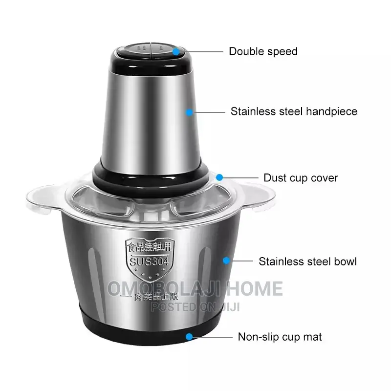 Mr Steel 3liters Food Processor / Yam Pounder