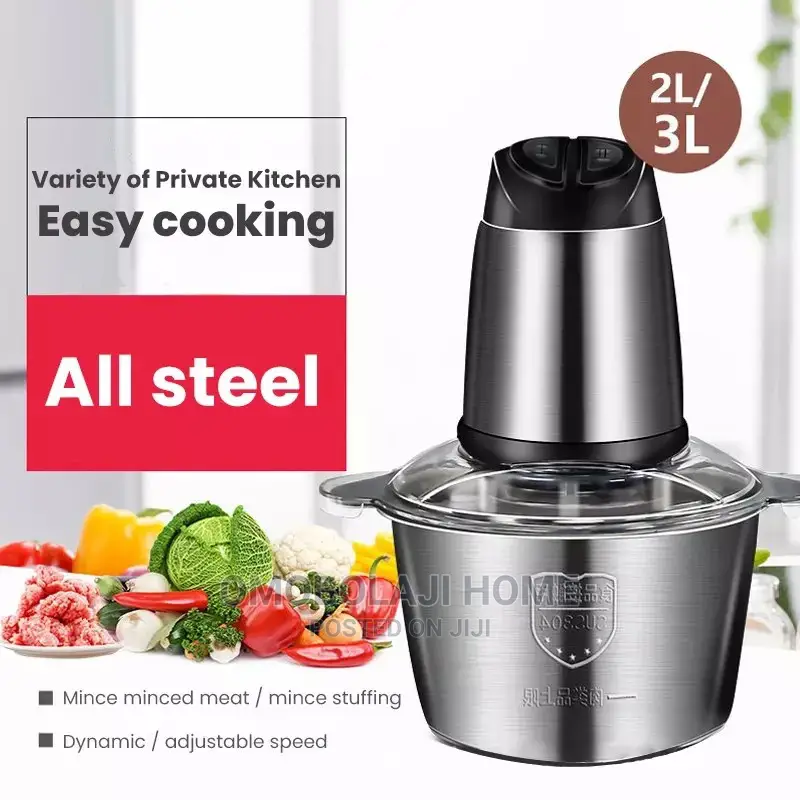 Mr Steel 3liters Food Processor / Yam Pounder
