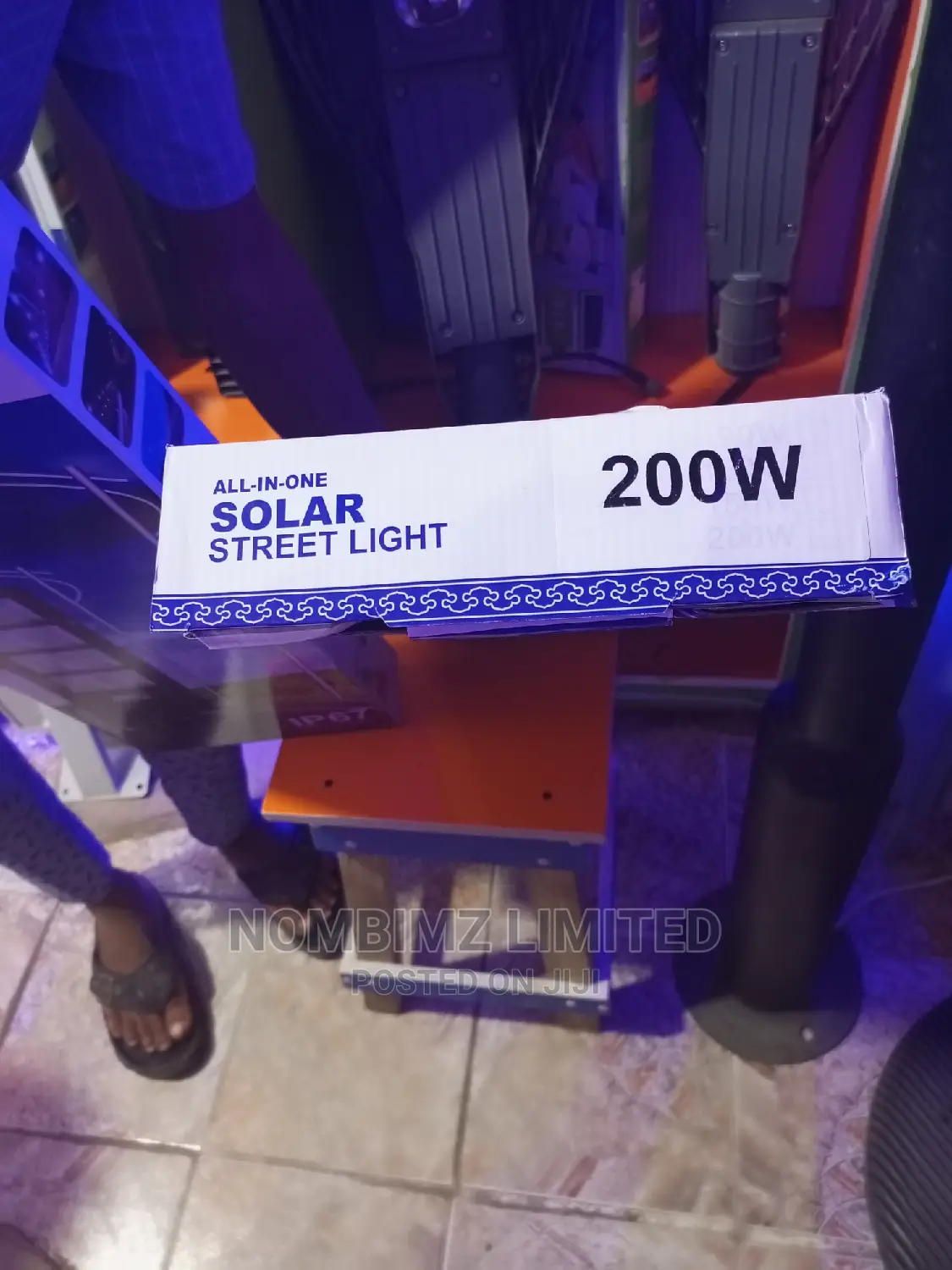 300w All in One Solar Street Light