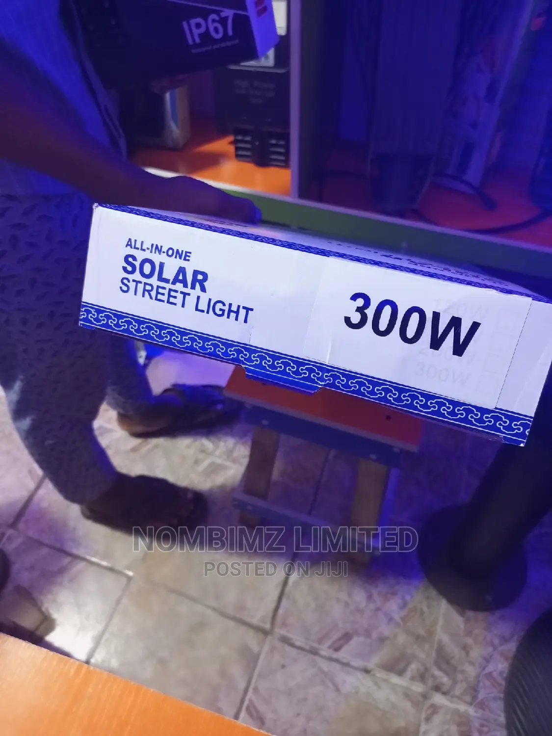 Nombimz All in One Solar Street Light 300w