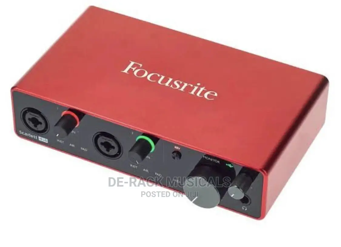The Best Quality 4i4 Focusrite Sound Card