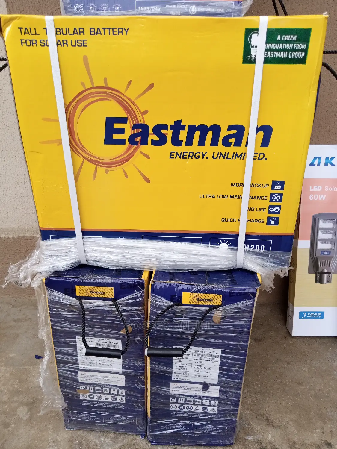 220ah Eastman Tubular Inverter Battery