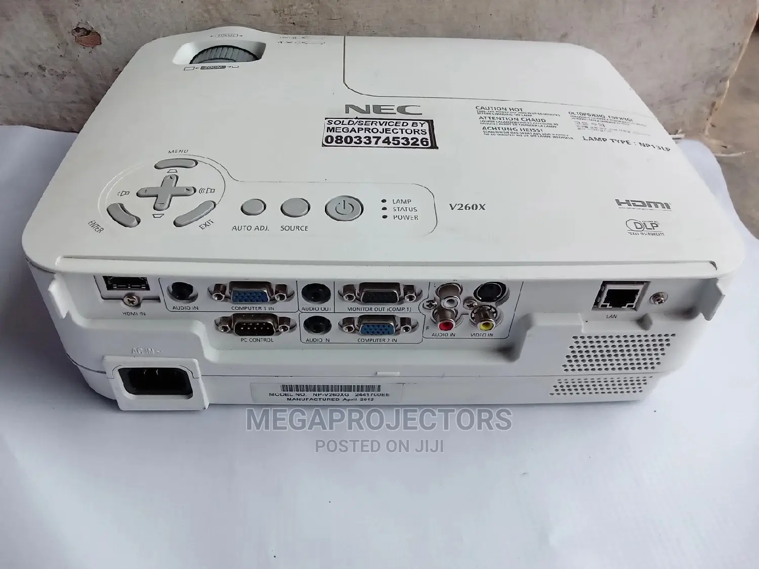 Cool and Neat Easy to Use Nec Projector Affordable Price