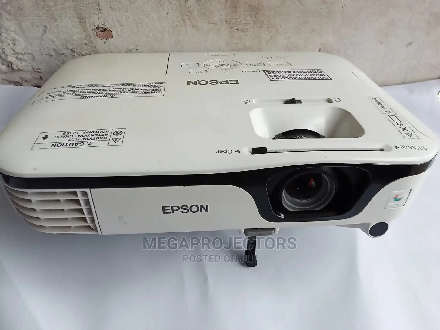 Cool Epson EB-X12 Projector With Wide Image for Sale