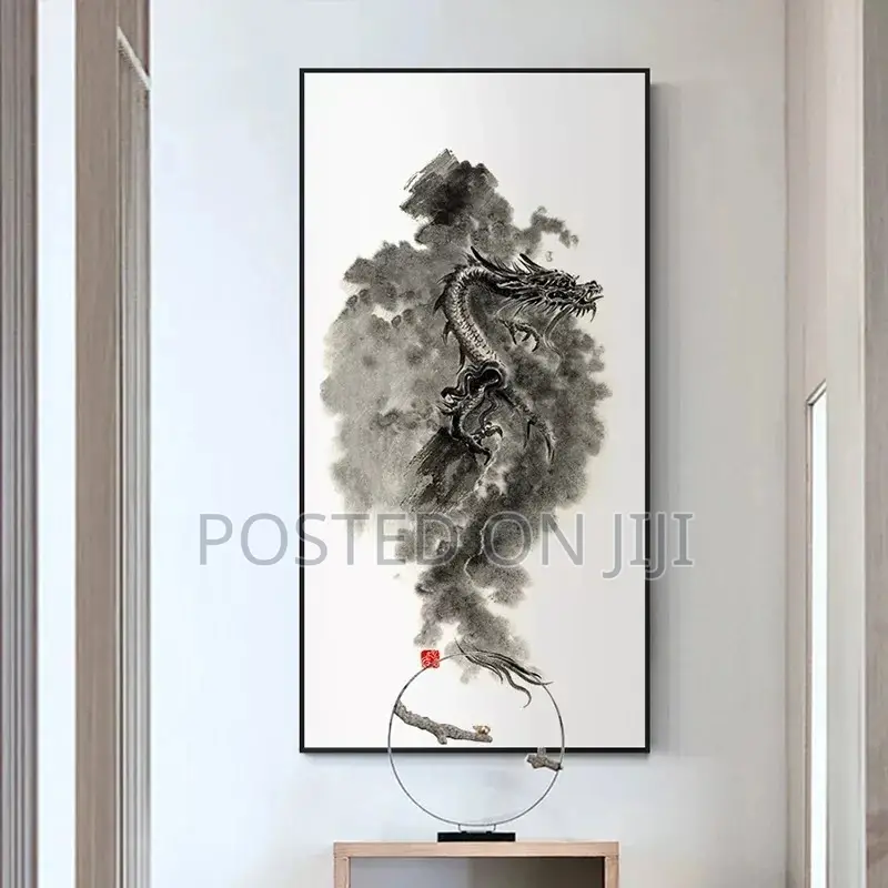 Dragon Imperial Print Canva Wall Art