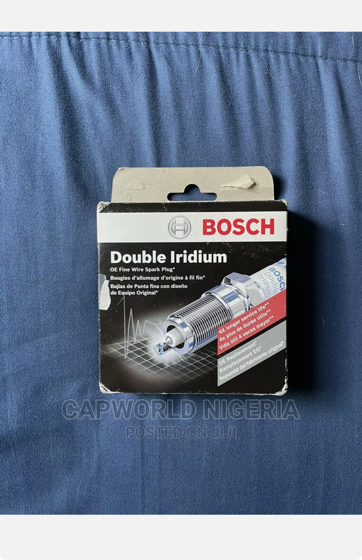 4pcs- Bosch 9616 Double Iridium Spark Plugs
