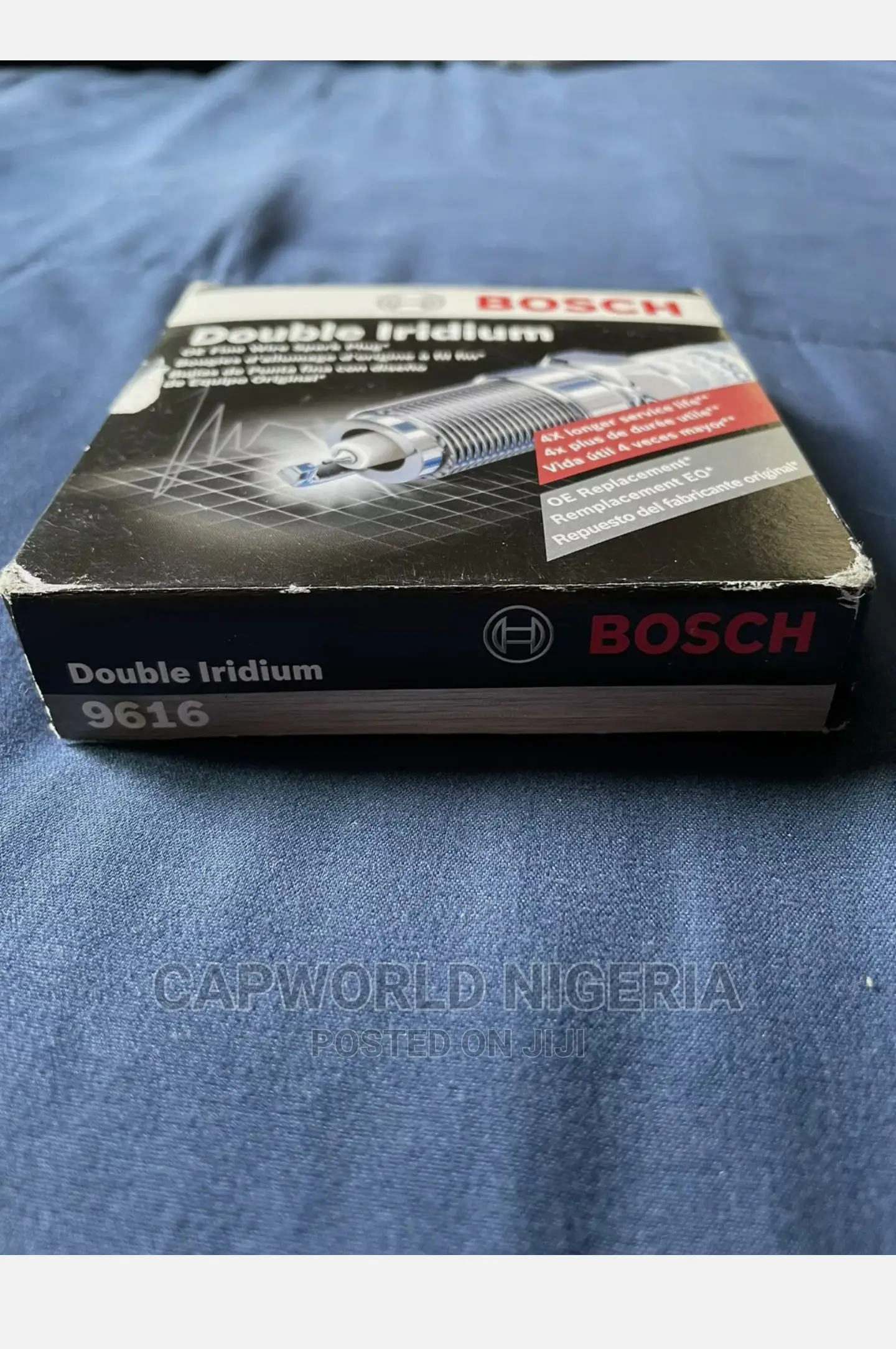 4pcs- Bosch 9616 Double Iridium Spark Plugs