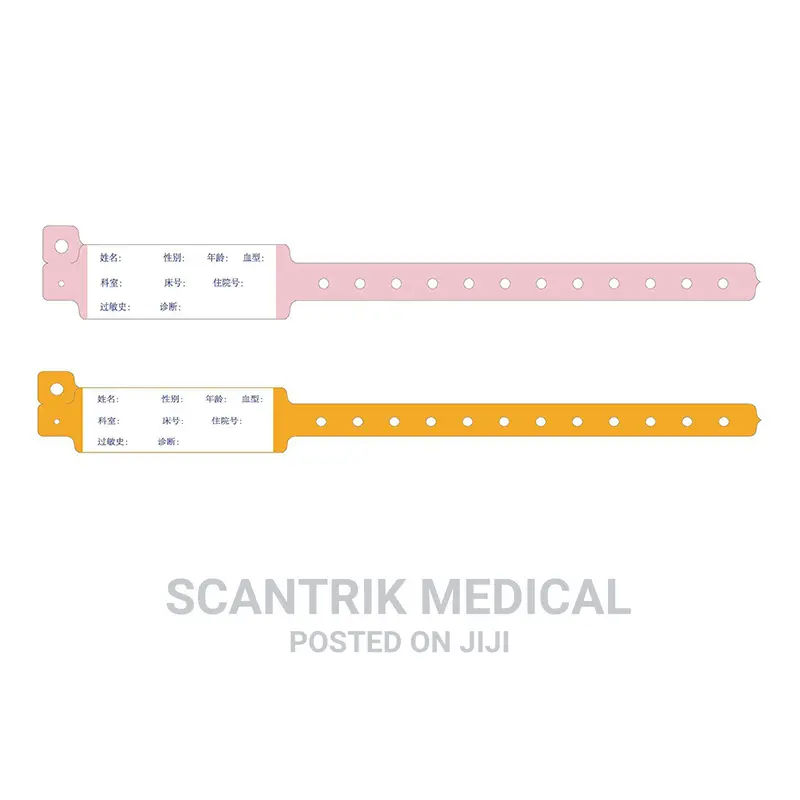 Patient Medical Identification Wristband