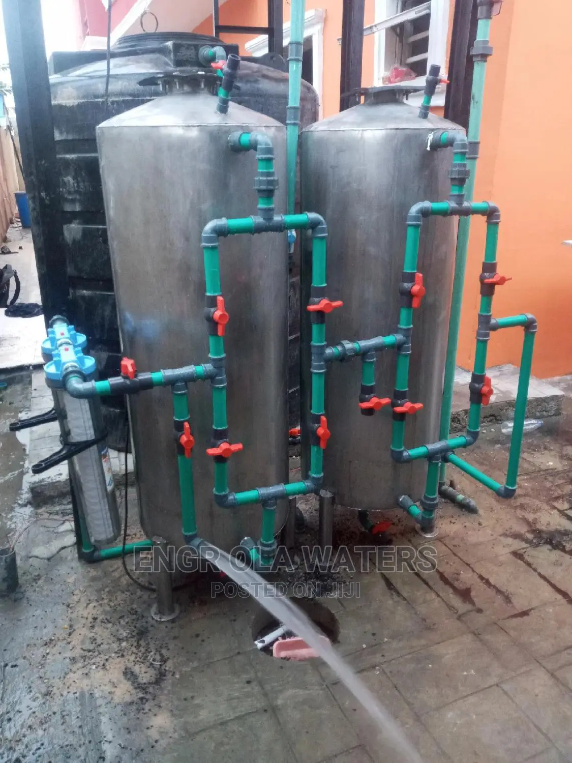 Water Plant Stainless Tank 24inches Complete of the Water