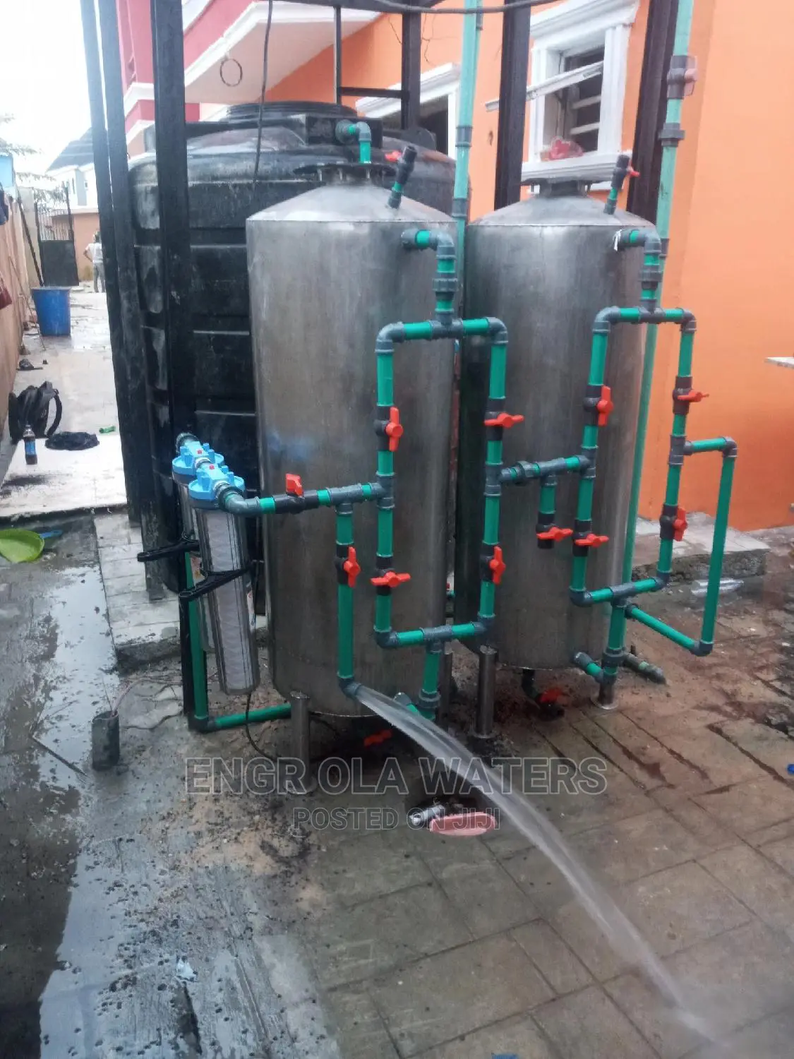 Water Plant Stainless Tank 24inches Complete of the Water