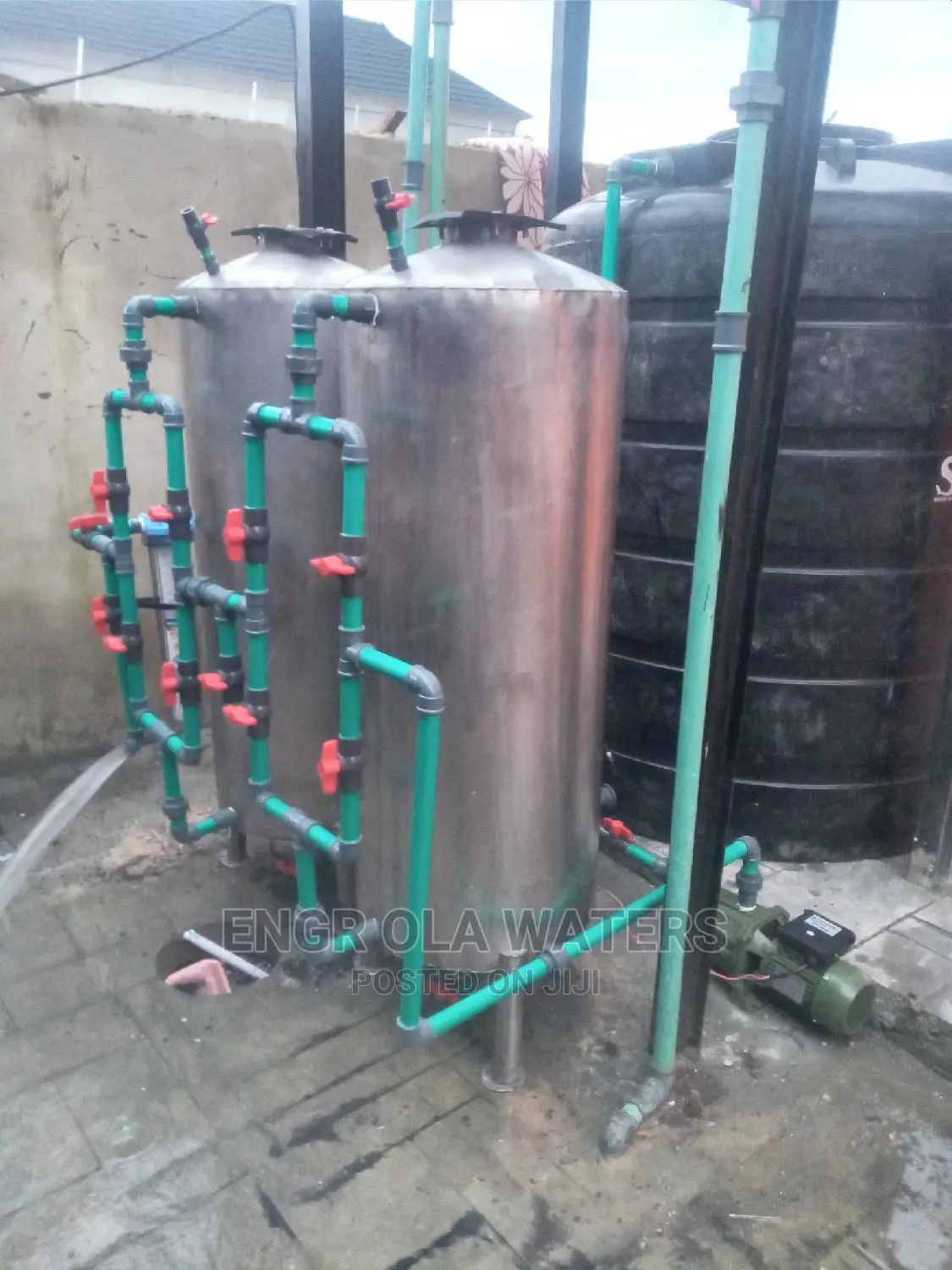 Water Plant Stainless Tank 24inches Complete of the Water