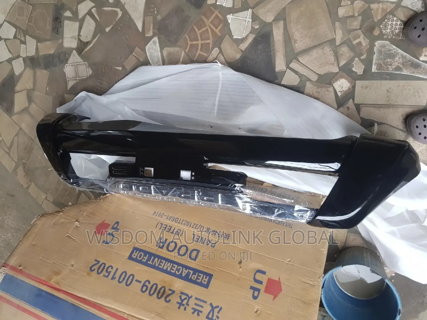 Front Bumper Padded For Toyota Land Cruiser Prado 2013/14/15