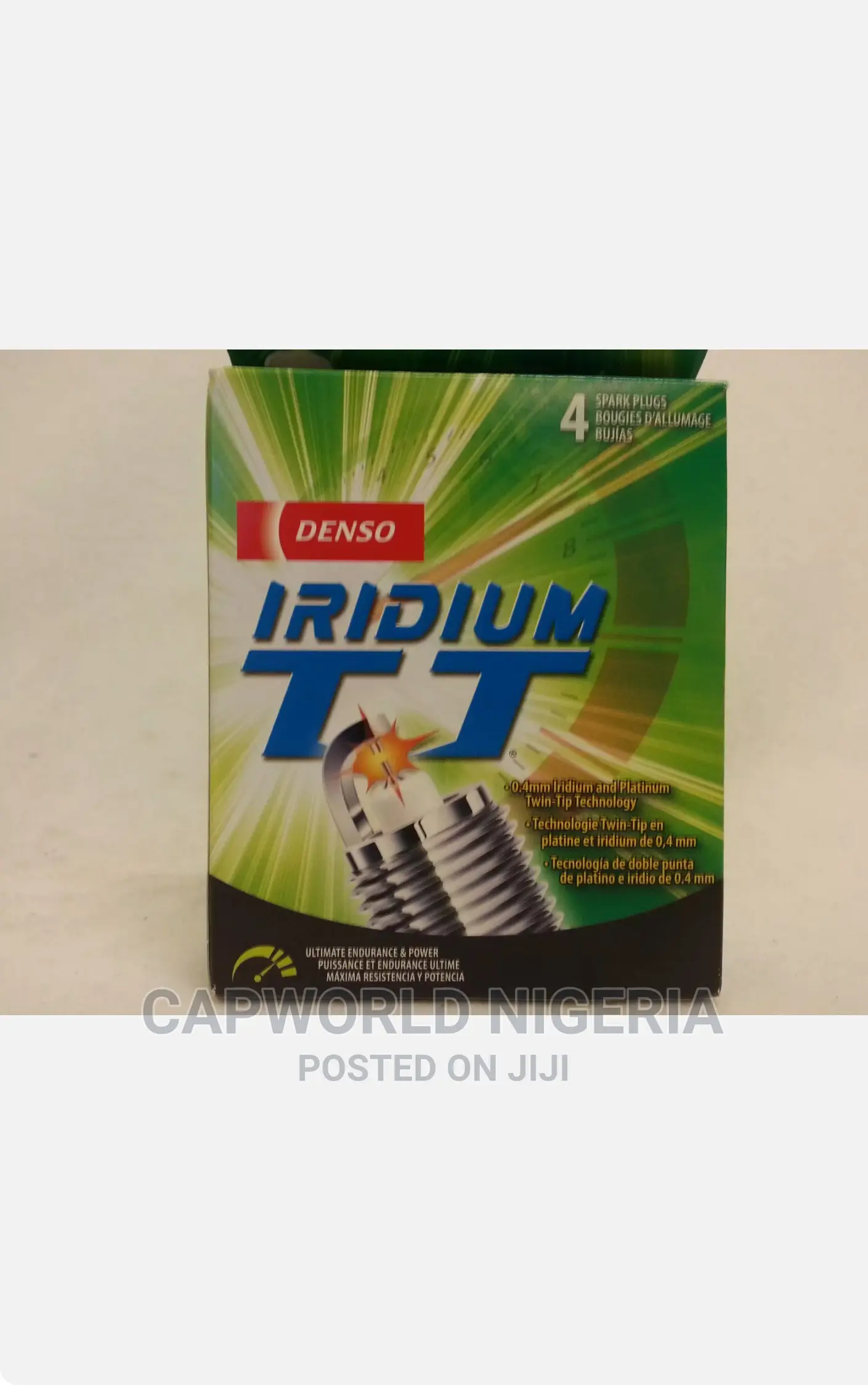 Genuine Denso ITV20TT / 4719 Iridium TT Spark Plugs