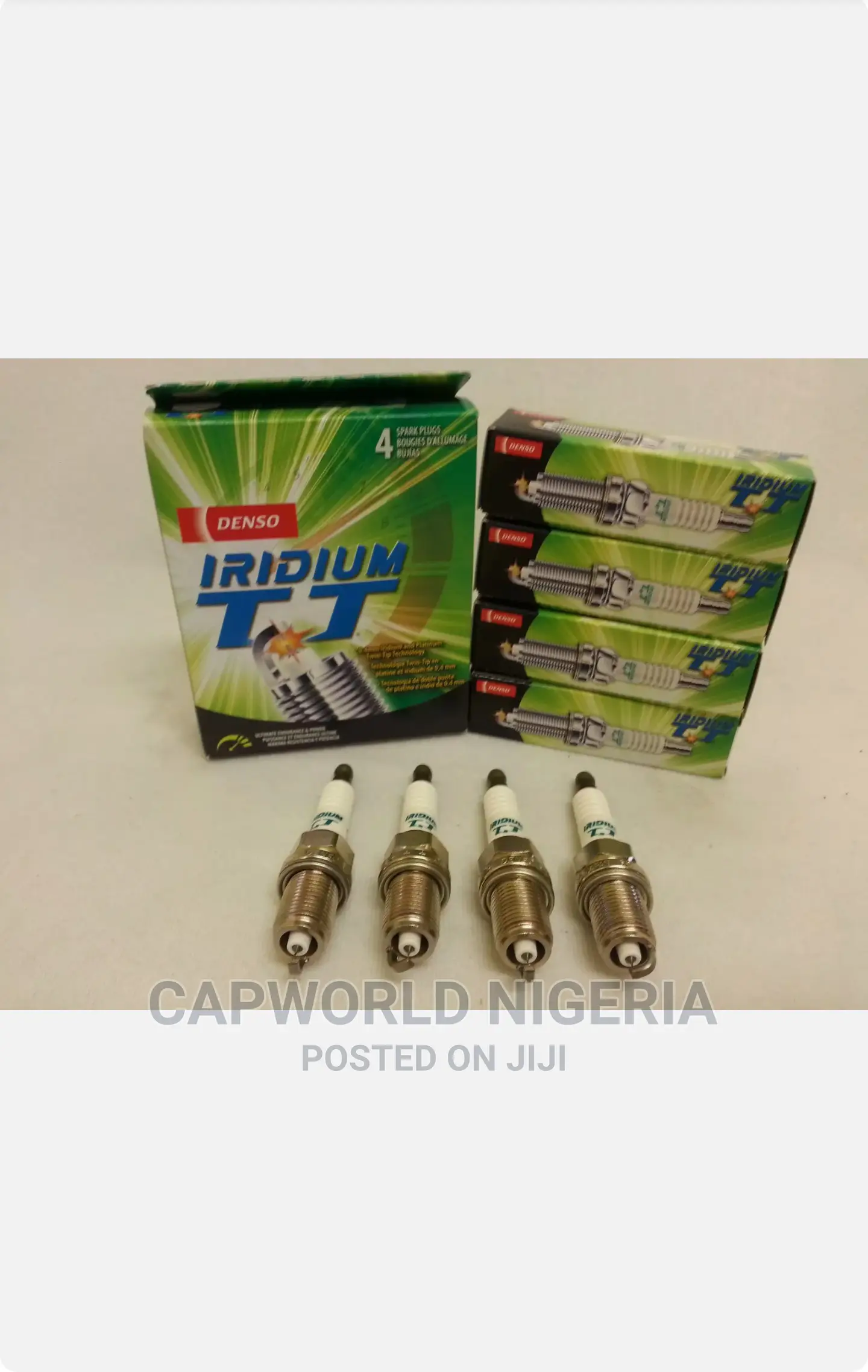 Genuine Denso ITV20TT / 4719 Iridium TT Spark Plugs