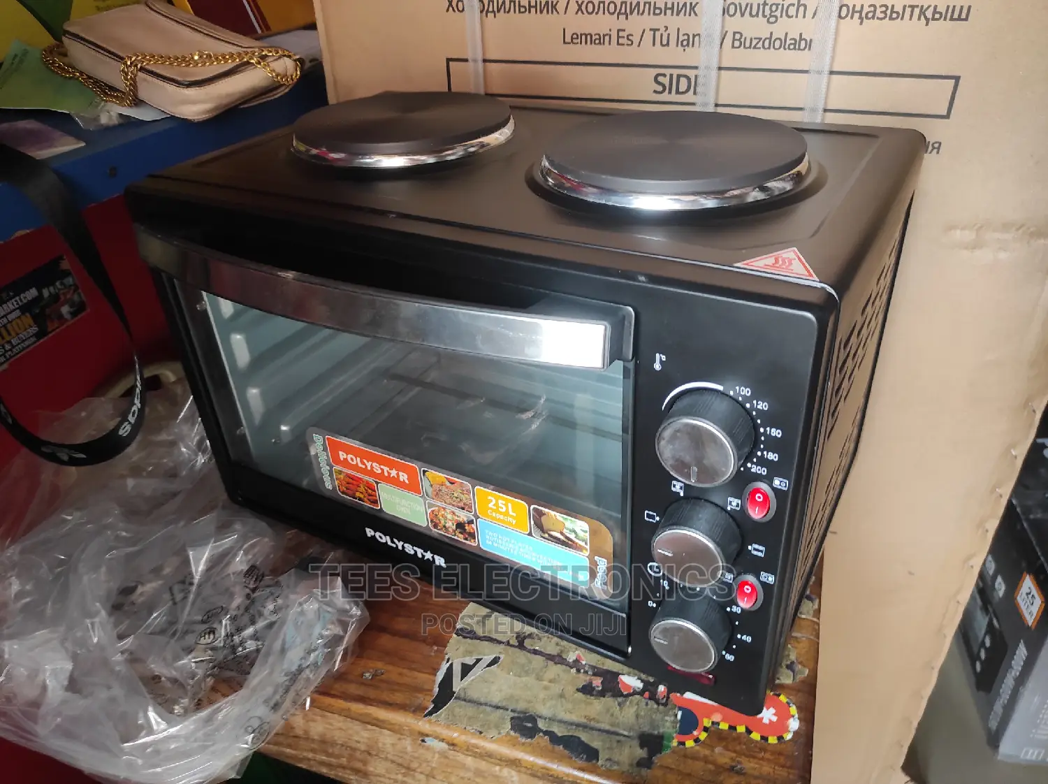 Polystar Microwave And Electric Stove