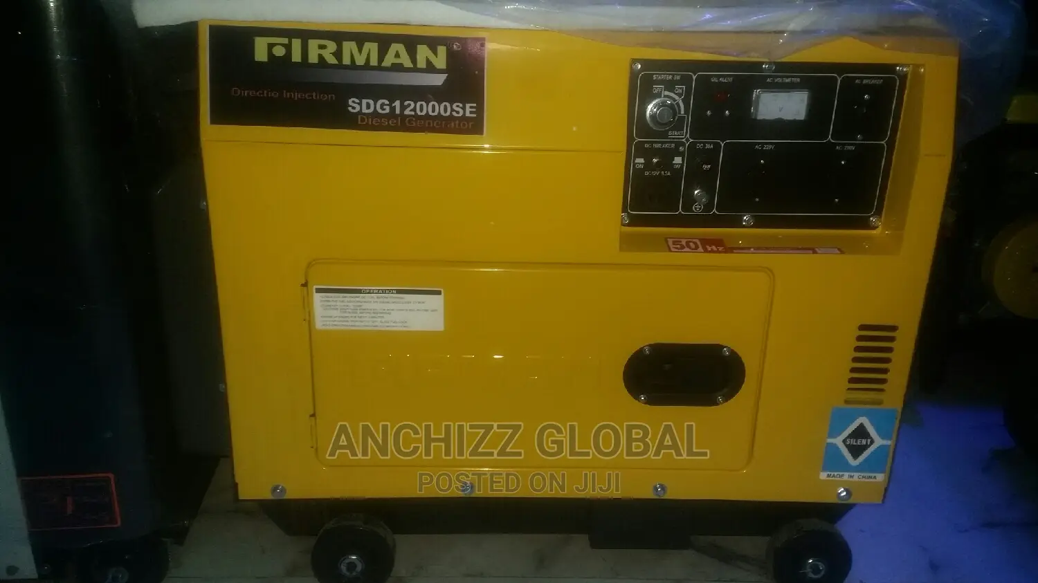 12.5kva Soundproof Firman Generator With 100% Copper Coil
