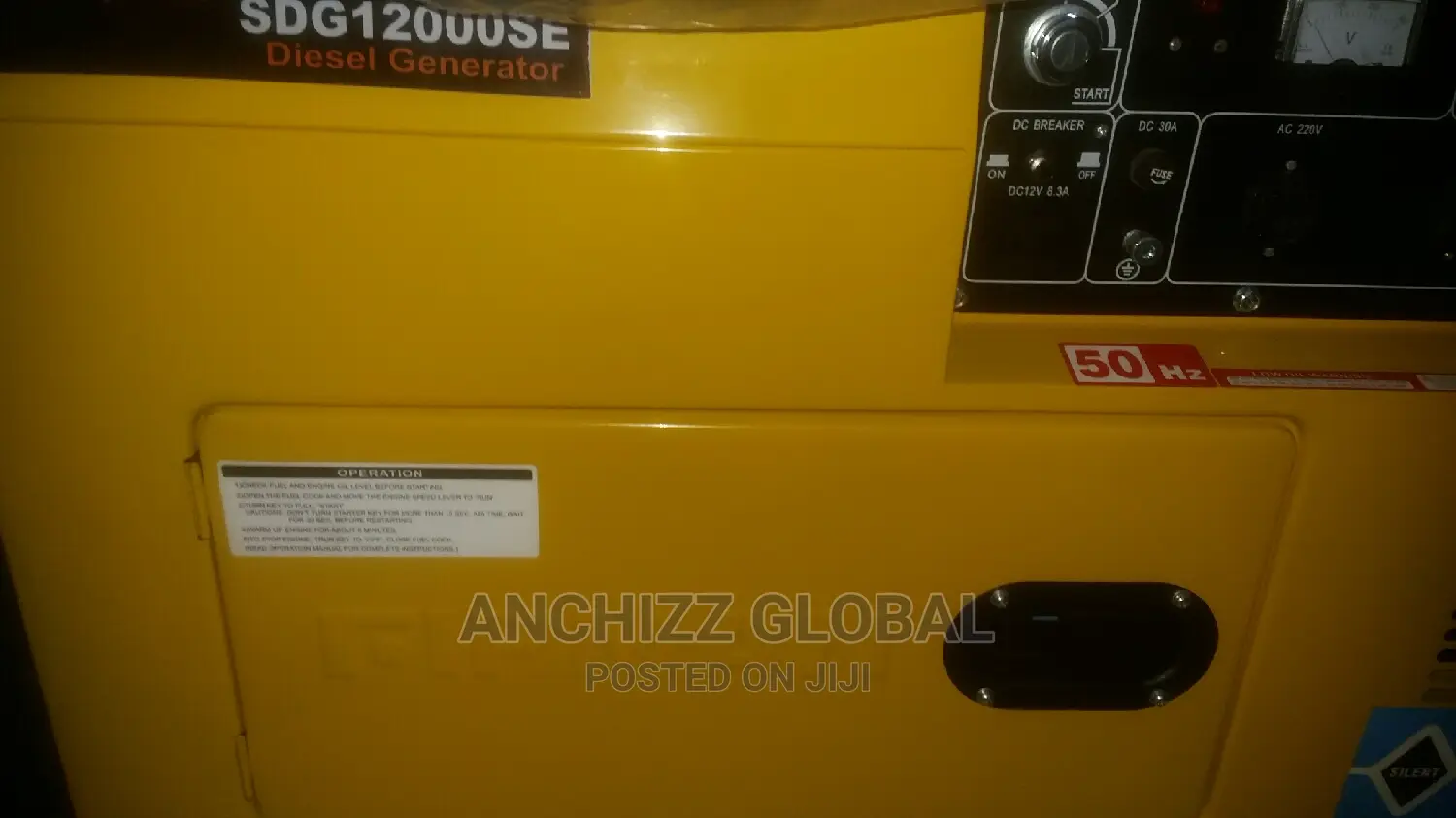 Firman12.5kva Soundproof Diesel Generator % 100% Copper Coil