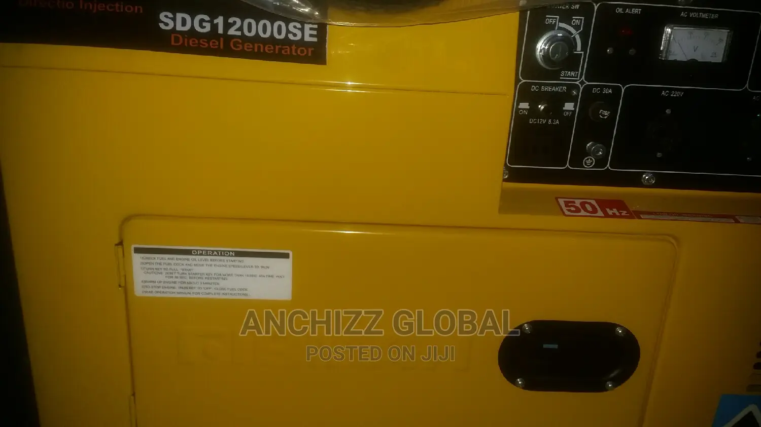 Firman12.5kva Soundproof Diesel Generator % 100% Copper Coil