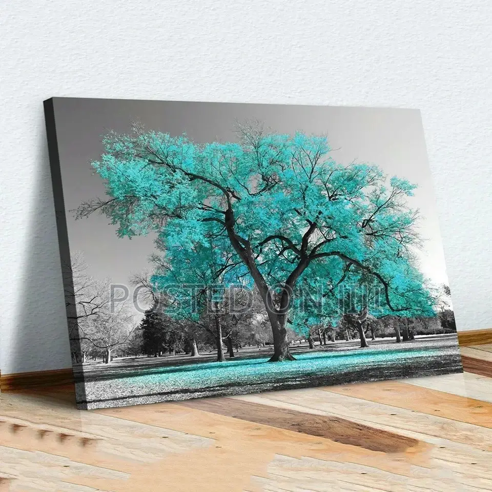 Leaves Canvas Ornament for Rooms