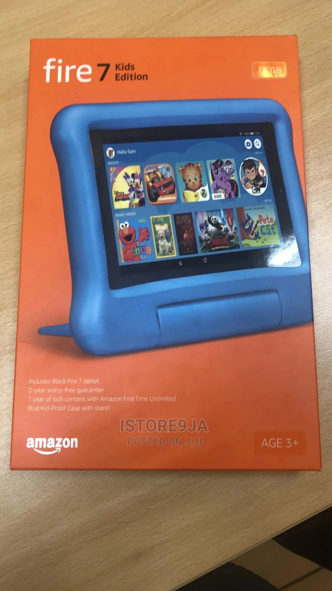New Amazon Fire 7 16 GB Blue