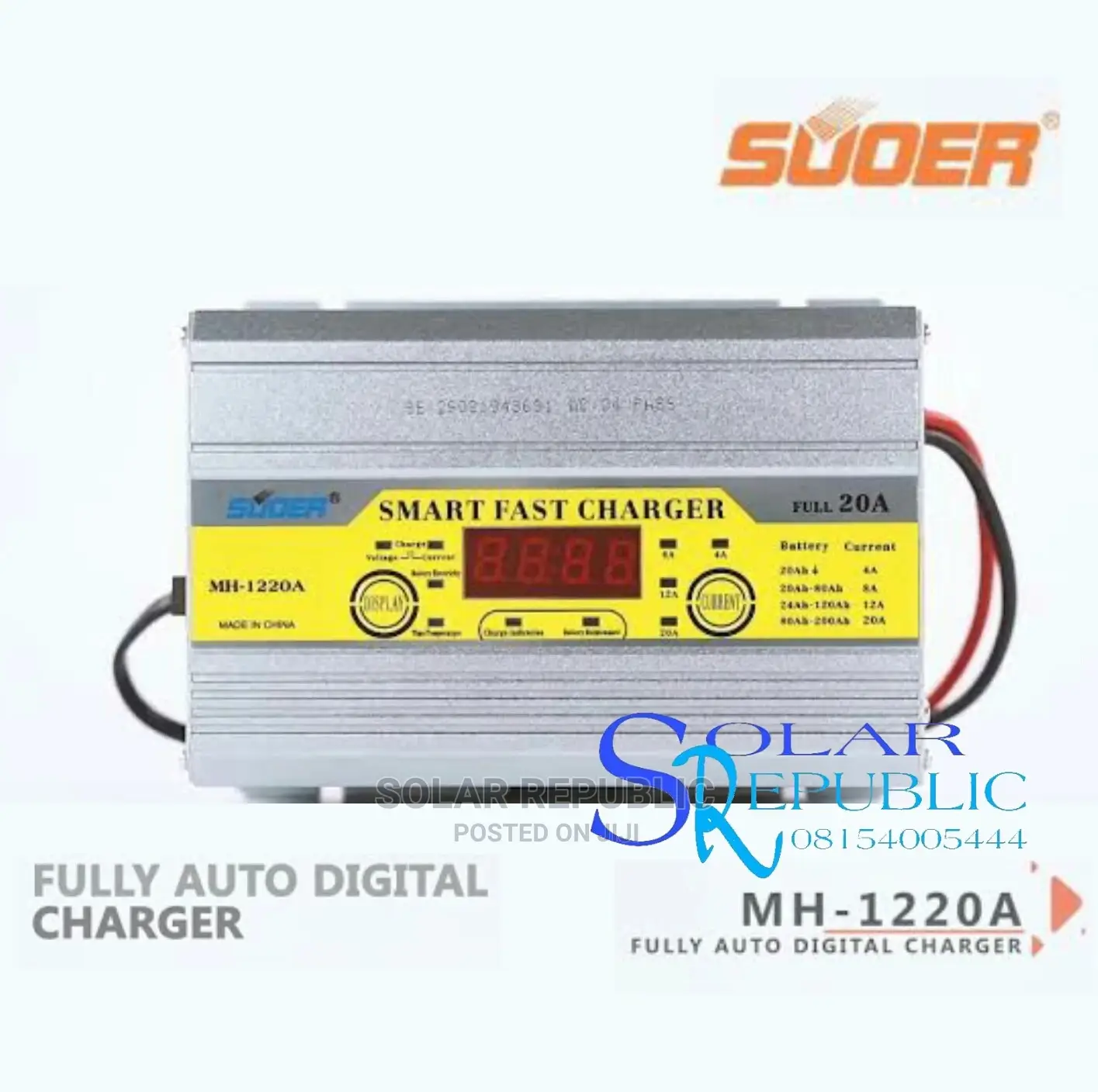 20a 12v Suoer Inverter Battery Charger