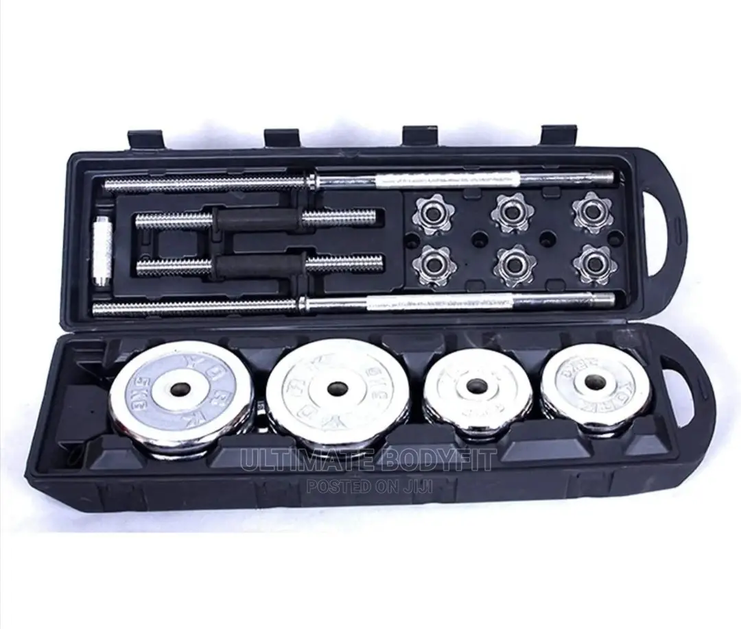Brand New 50kg Adjustable Case Dumbbell