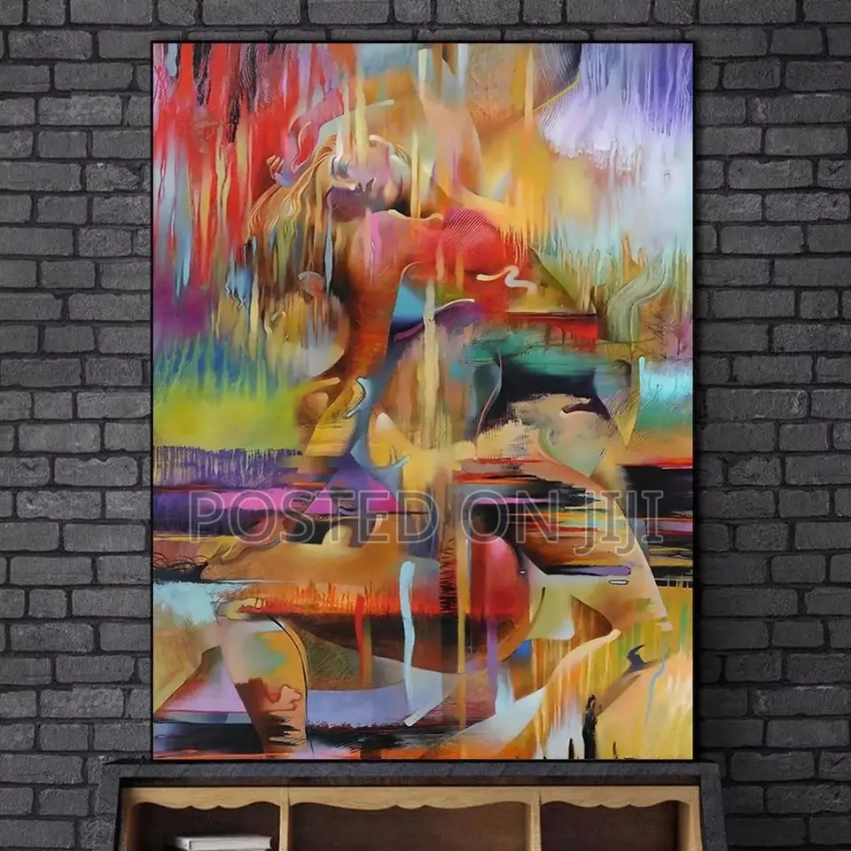 Amazing Woman Abstract Watercolor