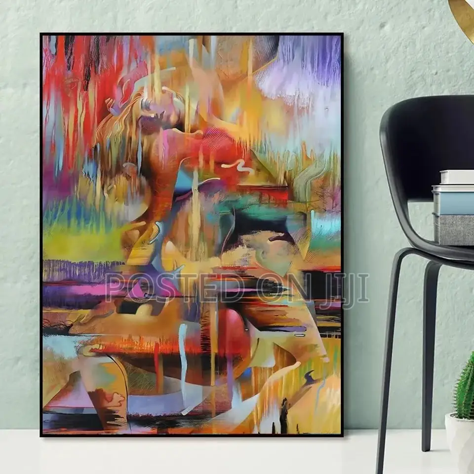 Amazing Woman Abstract Watercolor