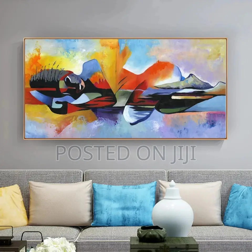 Buddha Abstract Oil Painting