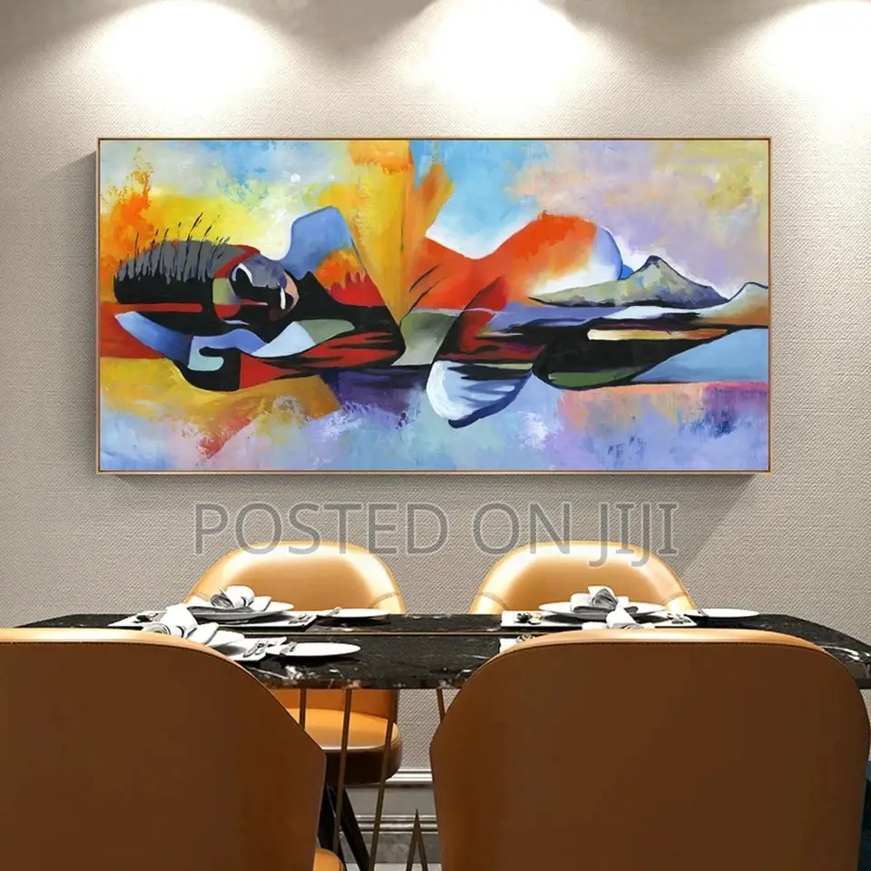 Buddha Abstract Oil Painting