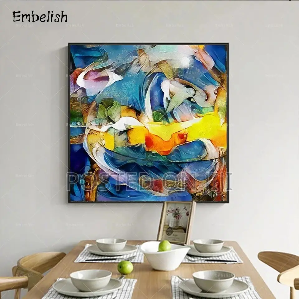 Abstract Famous Artwork