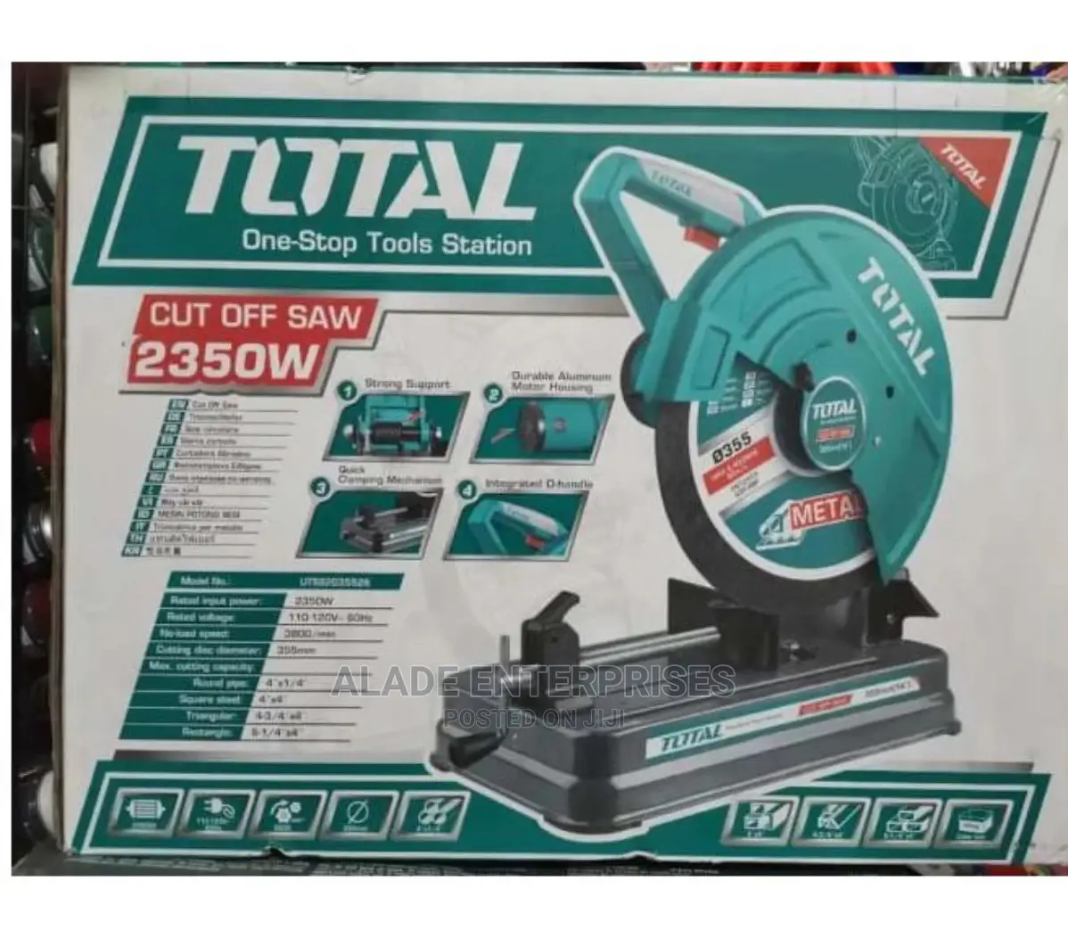 Total Cut Off Machine 14-inches Metal-cutting Chop Saws