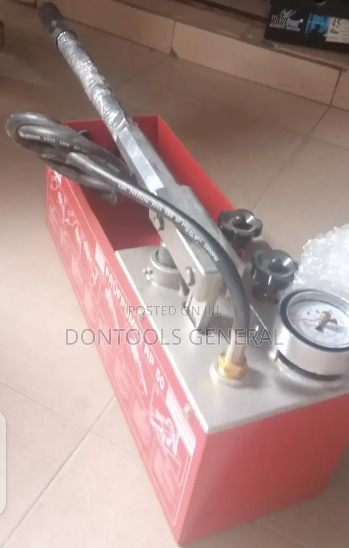 Plumbers Hand Test Pump Hydraulic Pressure Pump