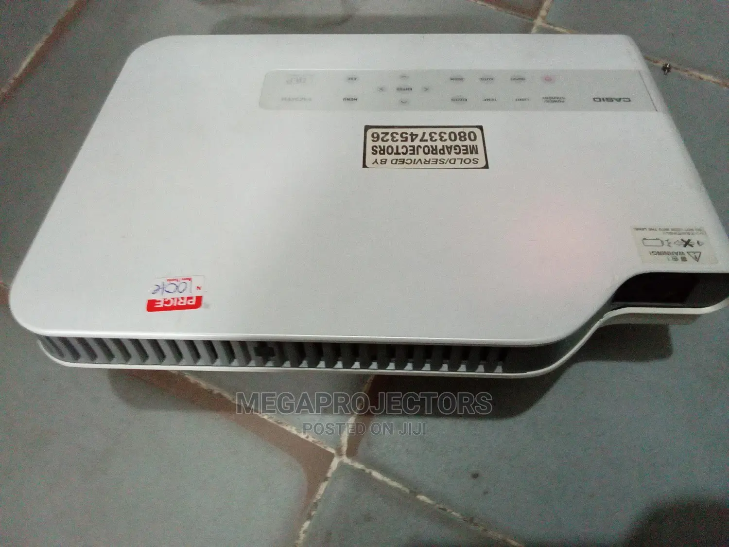 Clean Slim Casio Projector for Your Office and School