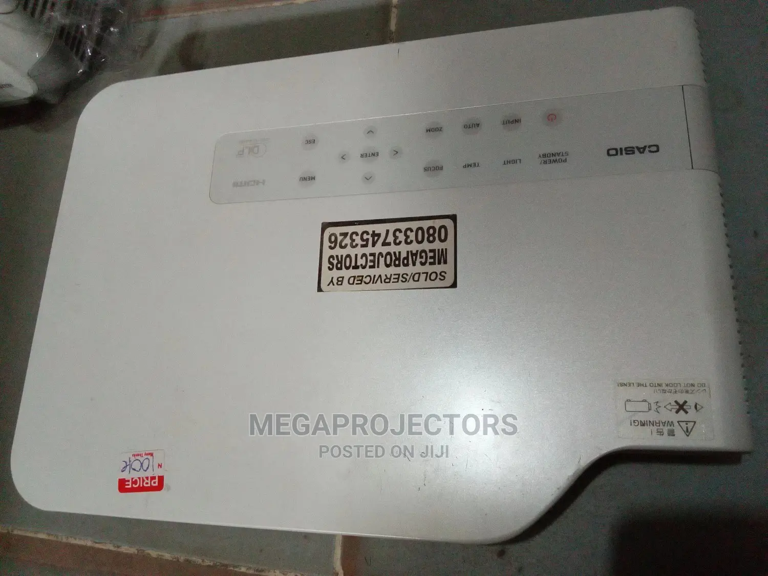 Clean Slim Casio Projector for Your Office and School