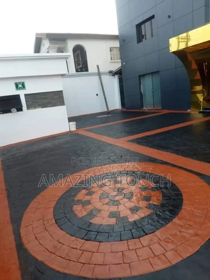 Stamped Concretes Floor and Interlock Floor