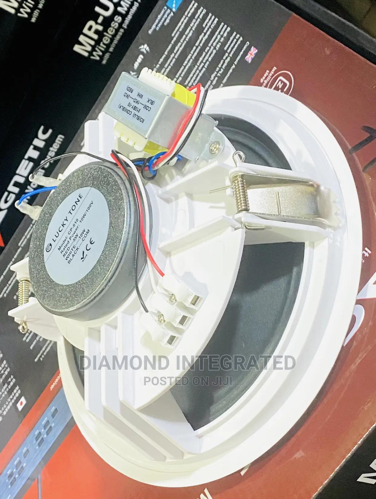 8 Inches Lucky Tone 10 Watts Ceiling Speaker